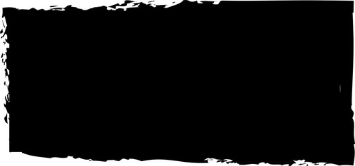 Rectangle text boxes. Brush strokes