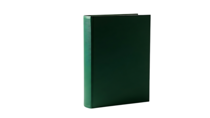 Green Book on Transparent Background