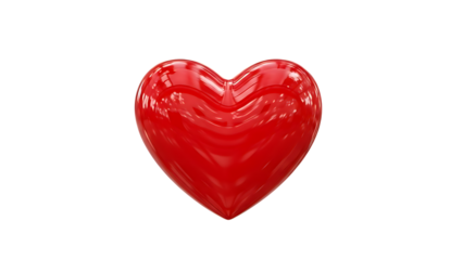 Red Heart Shape Object
