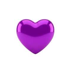 Obraz premium Purple heart shape on checkered background