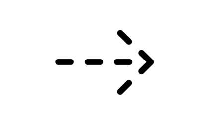 Isolated on transparent background a detailed image of a black object