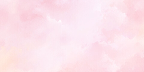 A soft and delicate pastel pink and peach watercolor wash creates a dreamy ethereal background texture