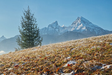 The Watzmann in the Bavarian Alps