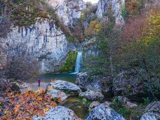 Autumn Colors in K&uuml;re Mountains: Horma Canyon, Ilıca Waterfall and Valla Canyon, Turkey