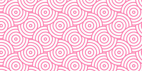 Obraz premium Vector paper minimal overlapping pink overlap fabric floral ornament fashion. abstract pattern creative textile design. seamless diamond geometric tiles background.