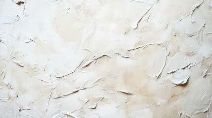 Thick impasto brush strokes and white plaster texture, offering a bold artistic and tactile surface for modern interior art concepts.