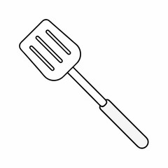 Kitchen Spatula Vector Illustration