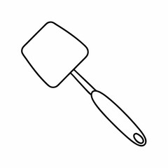 Kitchen Spatula Vector Illustration