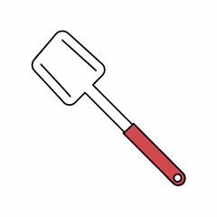 Kitchen Spatula Vector Illustration