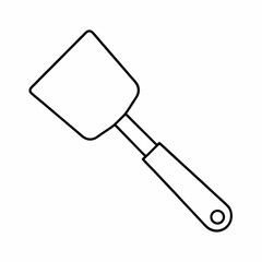 Kitchen Spatula Vector Illustration