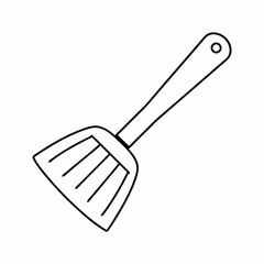 Kitchen Spatula Vector Illustration