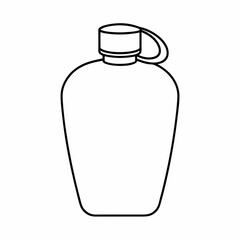 Laboratory Flask Vector Illustration
