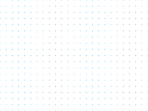 シンプルなシームレス十字グリッド線のイラスト（水色）