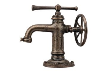 Vintage Industrial Water Faucet