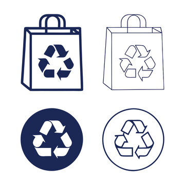 A high quality vector based Triman logo and recycle   