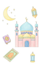 Fototapeta premium Element Mosque 
