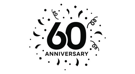 Celebrating sixty years with a festive design and bold silhouette