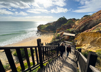 Obraz premium the sky Beach at Olhos de Agua