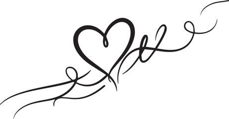 Mother's day heartfelt love illustration for mom