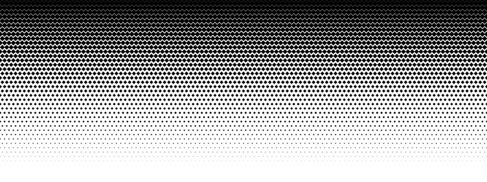 Diamond halftone pattern for fade gradation rhombus and lattice dot square. Gradient texture disintegration for bubble vector diamond and cell wallpaper white. Diamond structure art for fade.