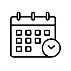 A 3d vector desktop calendar icon illustration featuring an April or October page with a date number reminder symbol to sign business , layout, work, object, notification, agenda