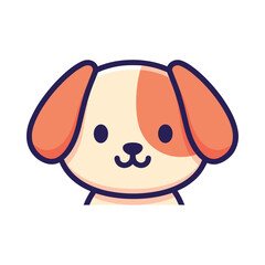 Adorable Cartoon Dog Illustration