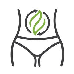 Creative Detox icon for web design, templates, infographics.