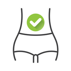 Creative Detox icon for web design, templates, infographics.