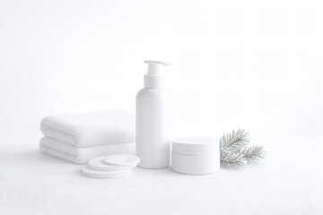Minimal Winter Spa Concept