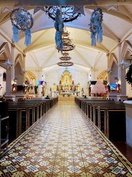 interior of the church