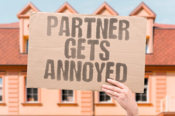 "Partner Gets Annoyed" Frequent episodes strain relationship dynamics. FREQUENT. EPISODES. STRAIN. RELATIONSHIP. DYNAMICS.