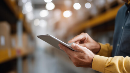 Warehouse management with digital analytics uses technology for real-time insights, enhancing efficiency and business operations with automation logistics management and data-drive