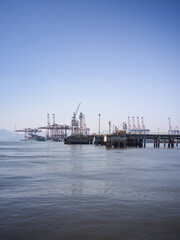 Scenery of Songyu Port, Xiamen, Fujian