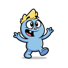 Fototapeta premium cartoon character