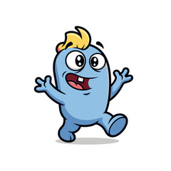 Fototapeta premium cartoon character