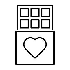 Valentines Day Chocolate Icon