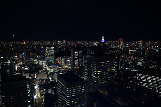 Shinjuku Night View from Tokyo Metropolitan Government