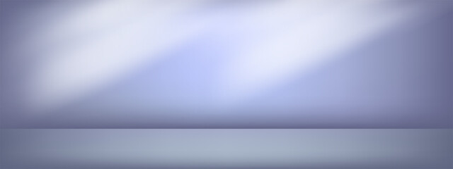 Abstract gradient podium blue background, minimal empty 3D studio backdrop, clean scene for product presentation mockup template.