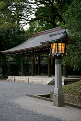 Fototapeta premium Yoyogi Park and Meiji Jingu Shrine in Tokyo, Japan