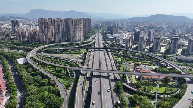 Linpu Interchange and Urban Architecture in Fuzhou, Fujian