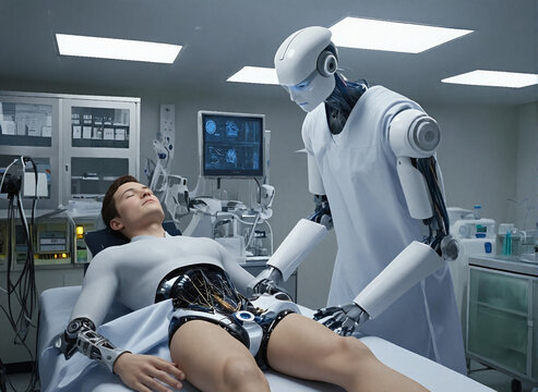 Roboter baut Roboter