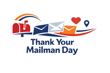 Minimal Appreciation Symbol for Thank Your Mailman Day