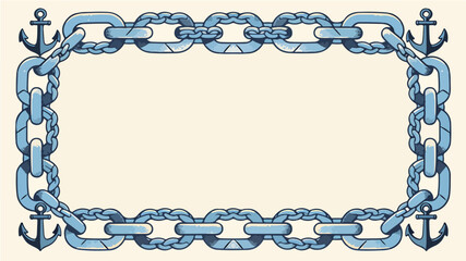 blue rope frame © chenchen