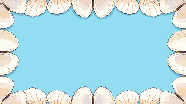 sea shells frame