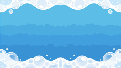 Beach themed poster background