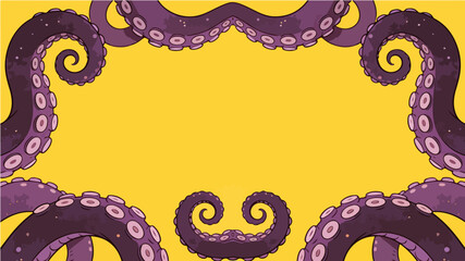 Beach themed poster background