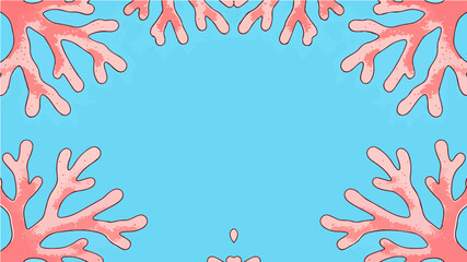 Beach themed poster background