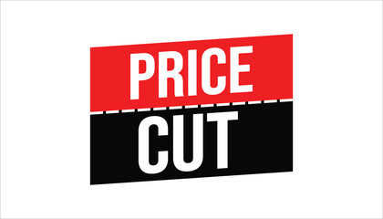 price cut sale banner