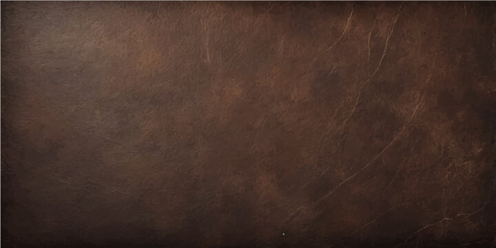 A dark brown leather background with a vintage grunge texture and aged parchment pattern creates a rough antique wallpaper surface for a textured backdrop design