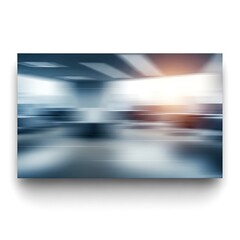 Abstract modern office with blur effect